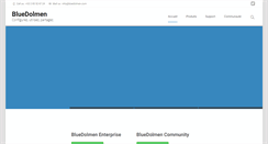 Desktop Screenshot of bluedolmen.com